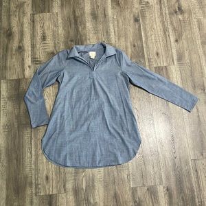Chambray tunic